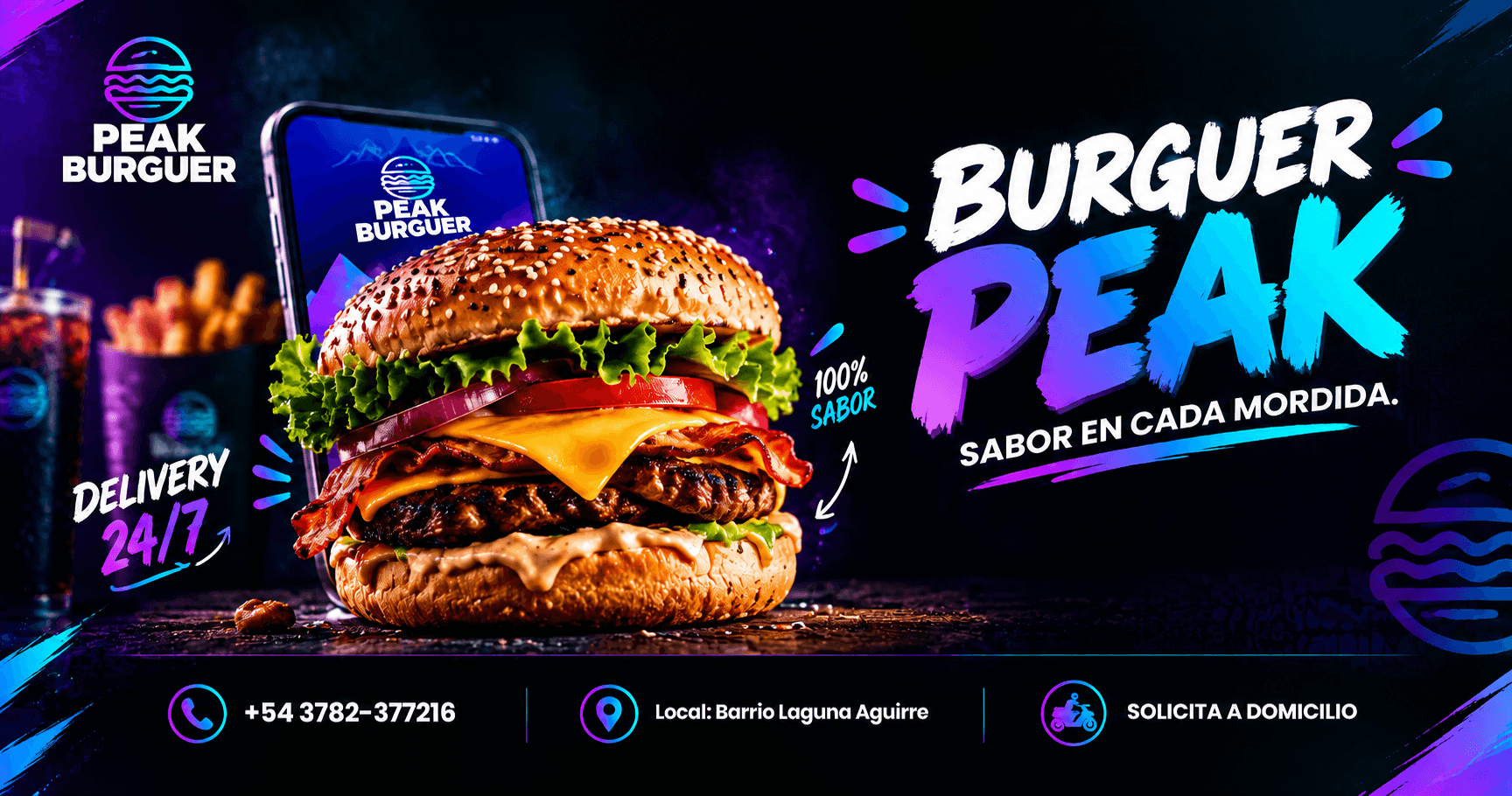 Promo Burger Peak