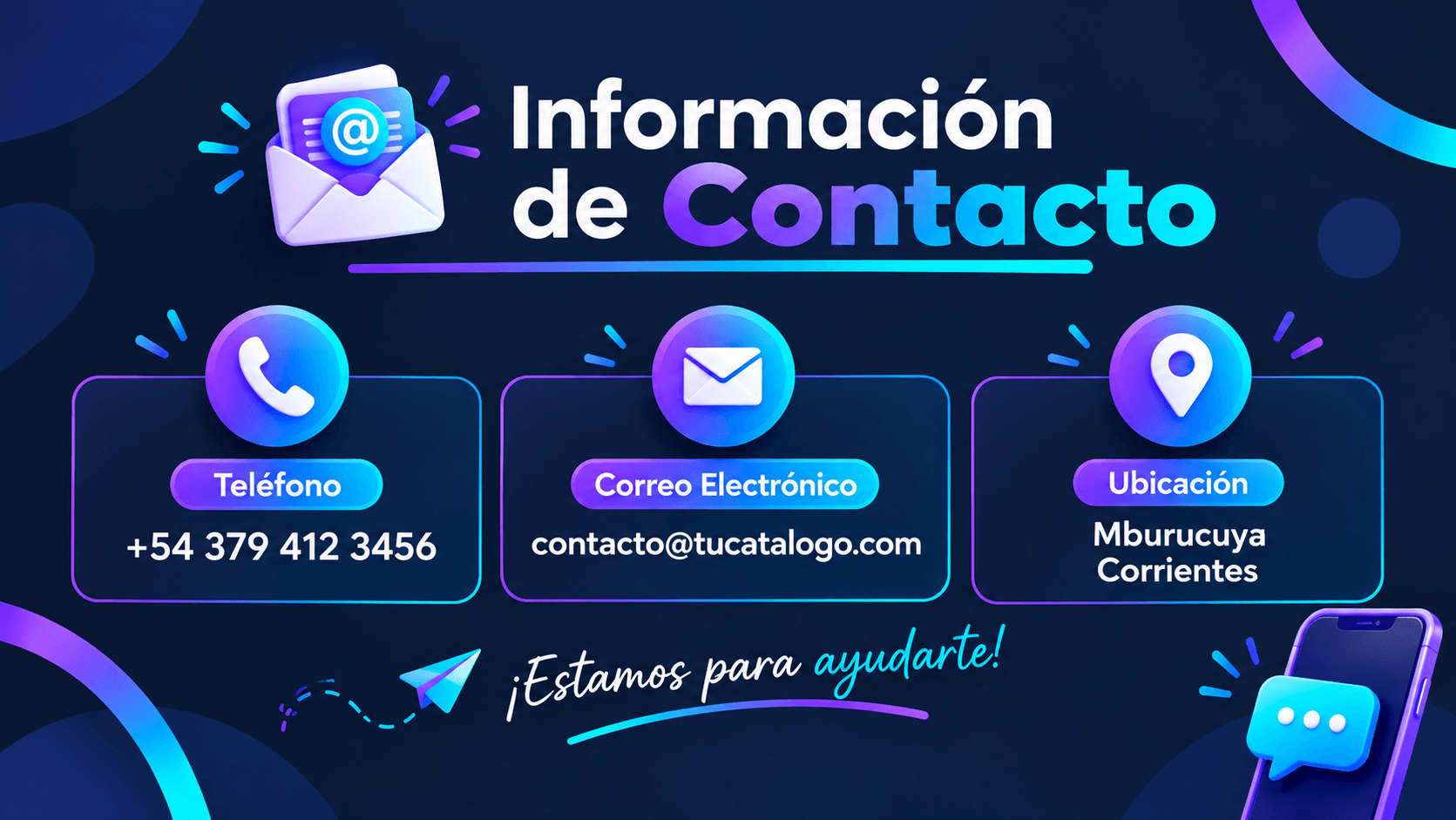 Información de Contacto