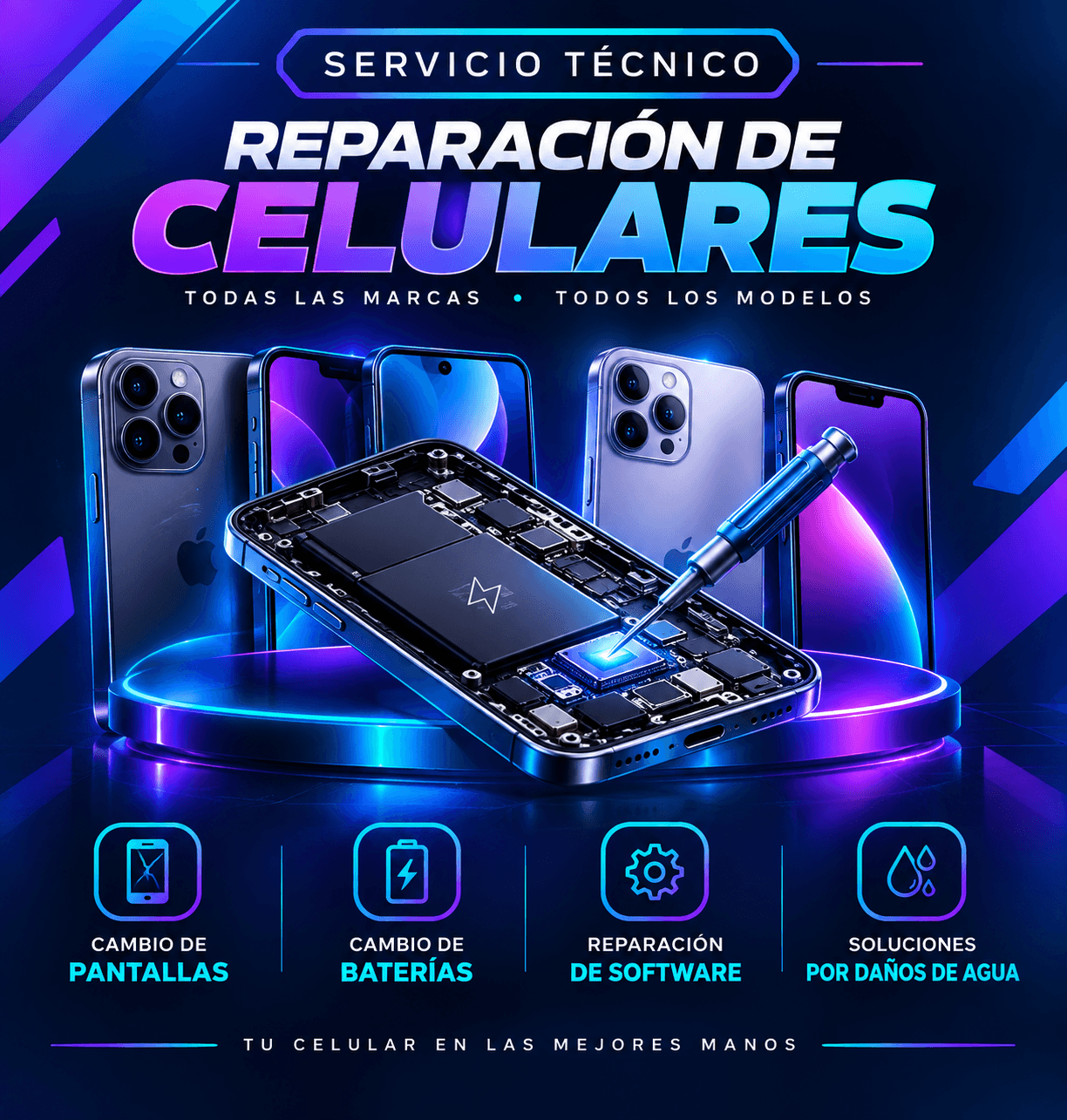 Cambio de Pantallas y Módulos